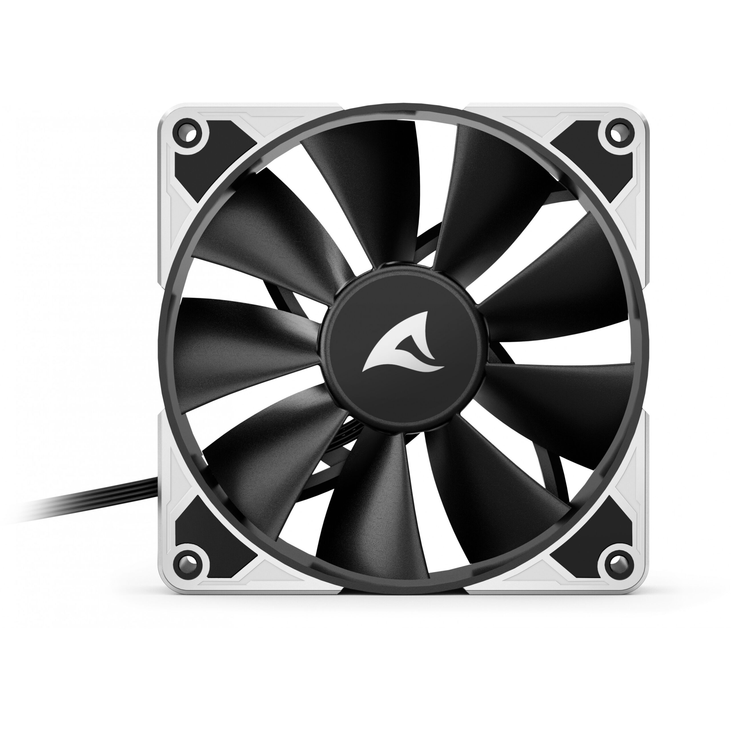 Ftohës për Kasë 120mm Sharkoon SilentStorm BW120 PWM Fan - Zezë - Figura 2