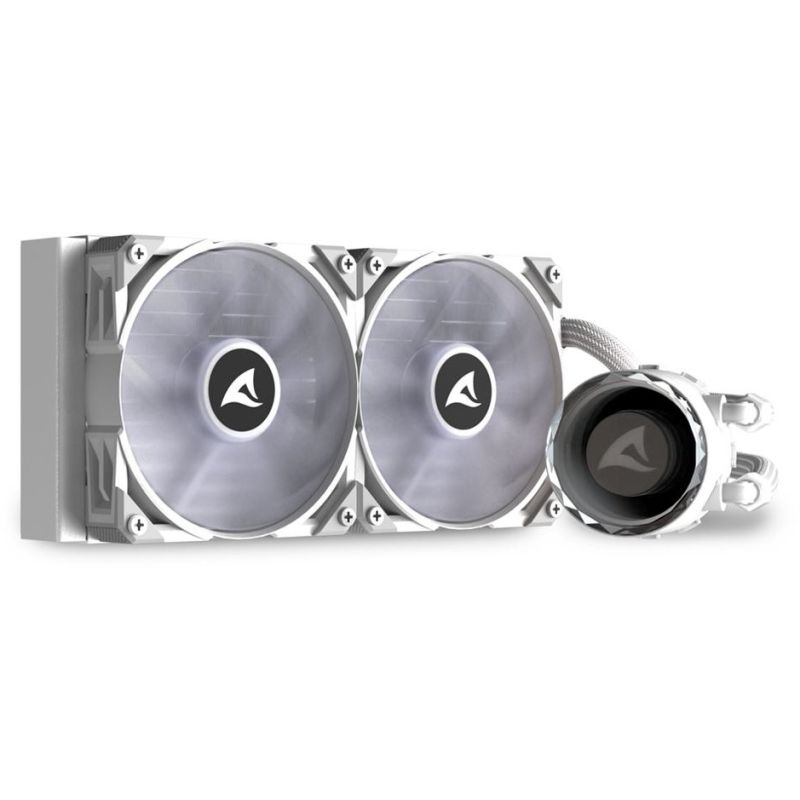 Ftohës për Procesor Sharkoon S80 RGB White AIO 240mm e bardhë - Figura 3