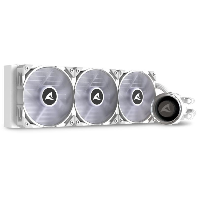 Ftohës për Procesor Sharkoon S90 RGB White AIO 360 mm e bardhë - Figura 3