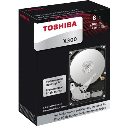 HDD e brendshme Toshiba X300 Performance - Festplatte - 12 TB - intern - 3.5" (8.9 cm) - SATA 6Gb/s - 7200 rpm - Puffer: 256 MB - Figura 3