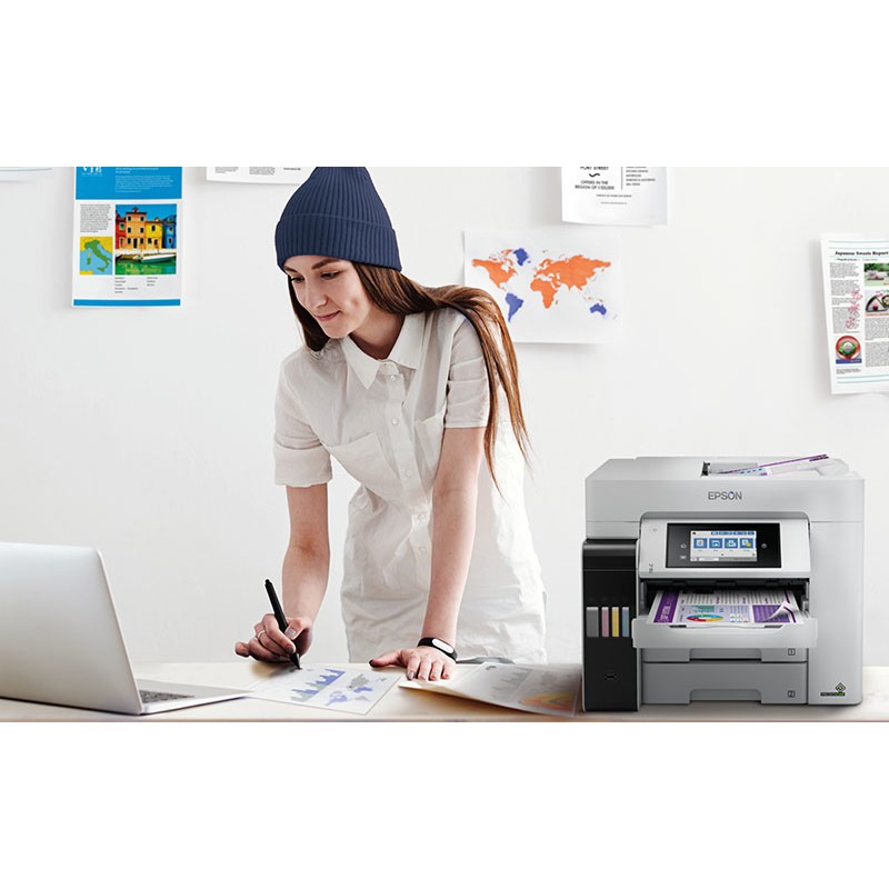 Printer Inkjet Epson EcoTank ET-5880 / A4 - Bardhë / Zezë - Figura 3