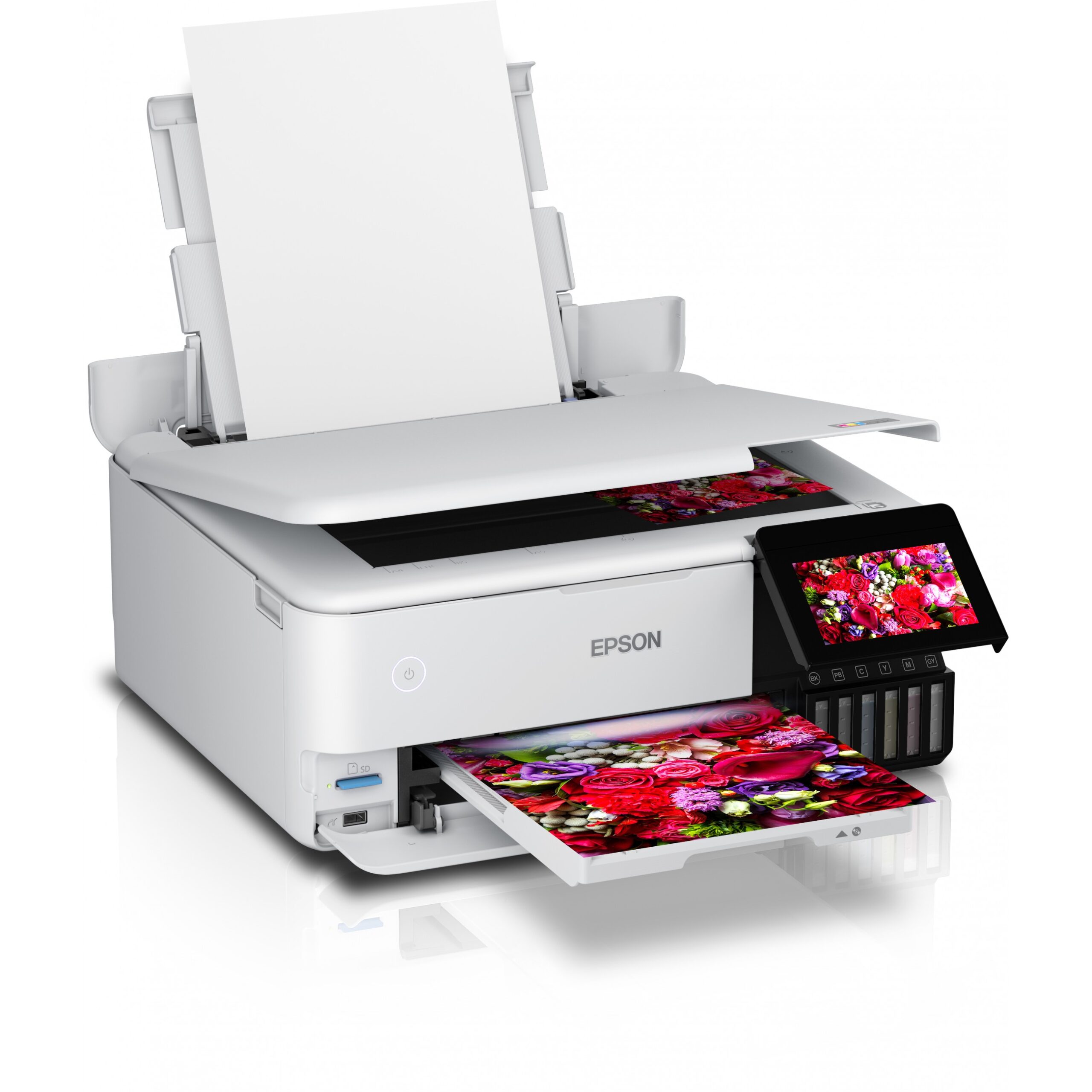 Printer Inkjet Epson EcoTank ET-8500 / A4 - Bardhë - Figura 2