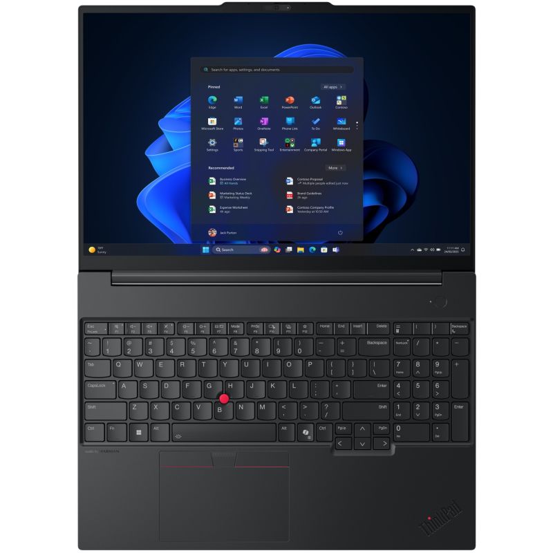 Laptop Lenovo ThinkPad E16 G3 / Ultra 5 225U / 32GB DDR5 / 1TB / 16" WQXGA IPS 100% sRGB 120Hz / Intel Graphics / DE / e zezë - Figura 5