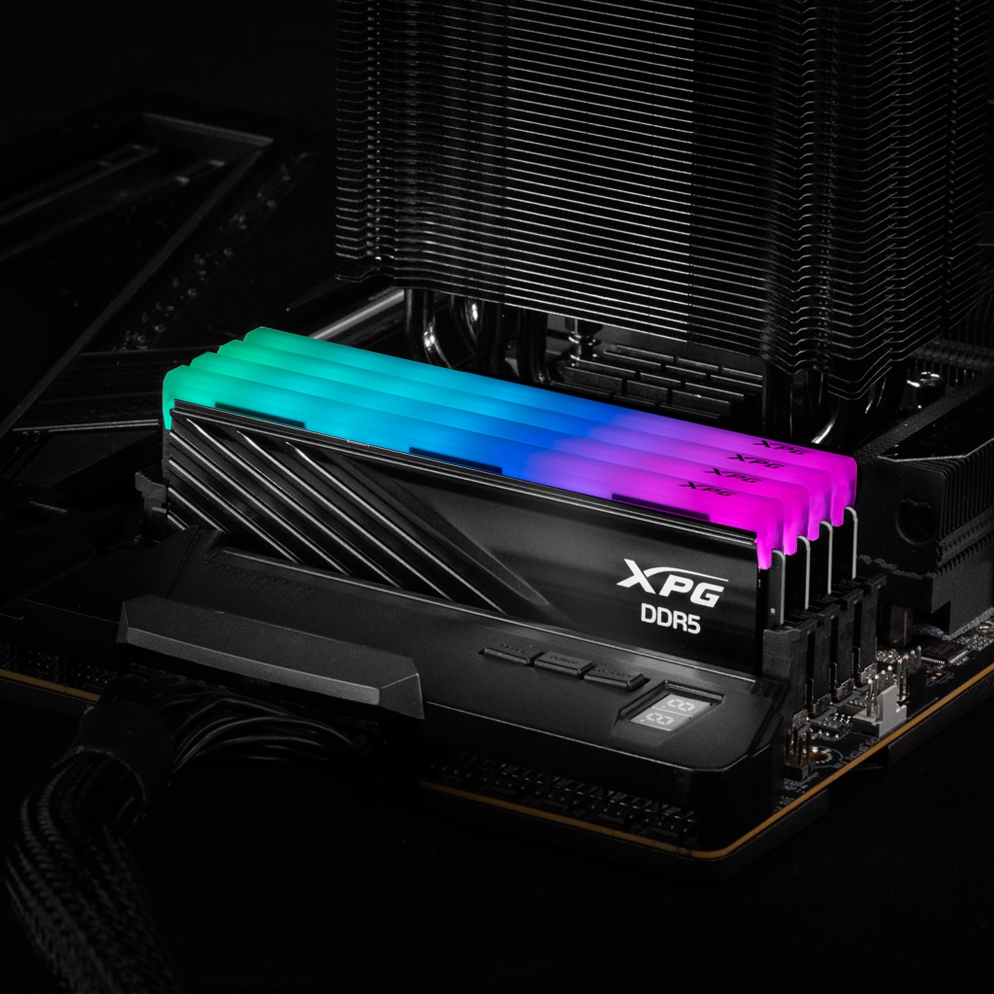RAM Memorie DDR5 32 GB ADATA DIMM 6000 (2x 16 GB) Dual-Kit – XPG Lancer Blade RGB – INTEL XMP & AMD EXPO- Zezë - Figura 5