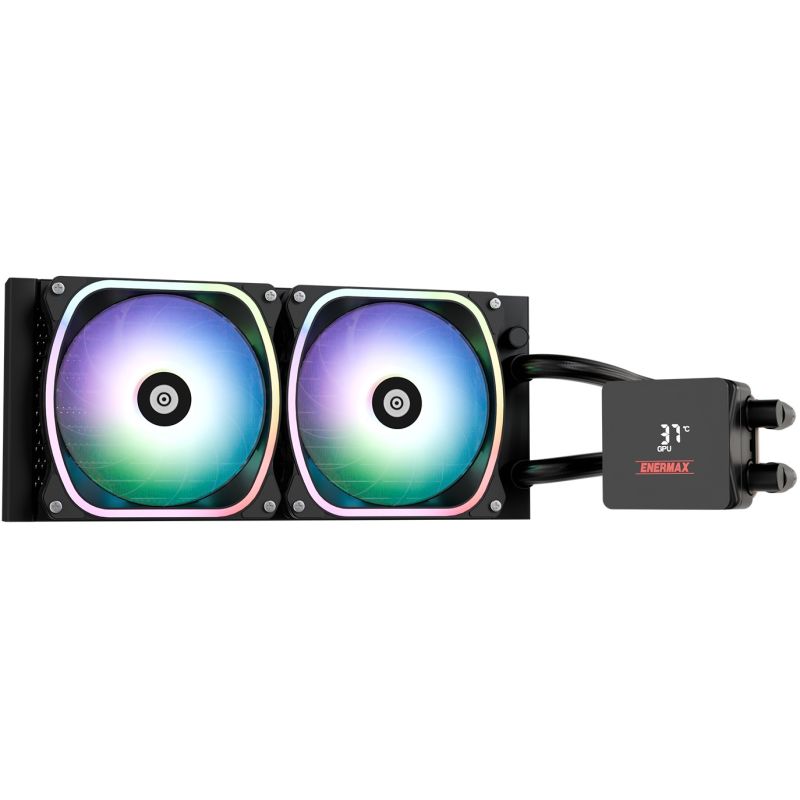 Ftohës për Procesor Enermax Liquid CPU Cooler Aquafusion II 240mm ARGB e zezë - Figura 3