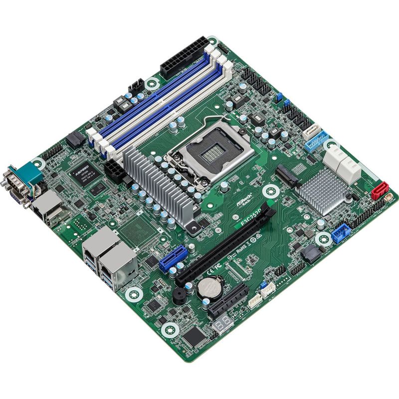 Pllakë Amë Server ASRock E3C252D4U / mATX / LGA 1200 / Intel Xeon E-23XX C252 / DDR4 - Figura 2