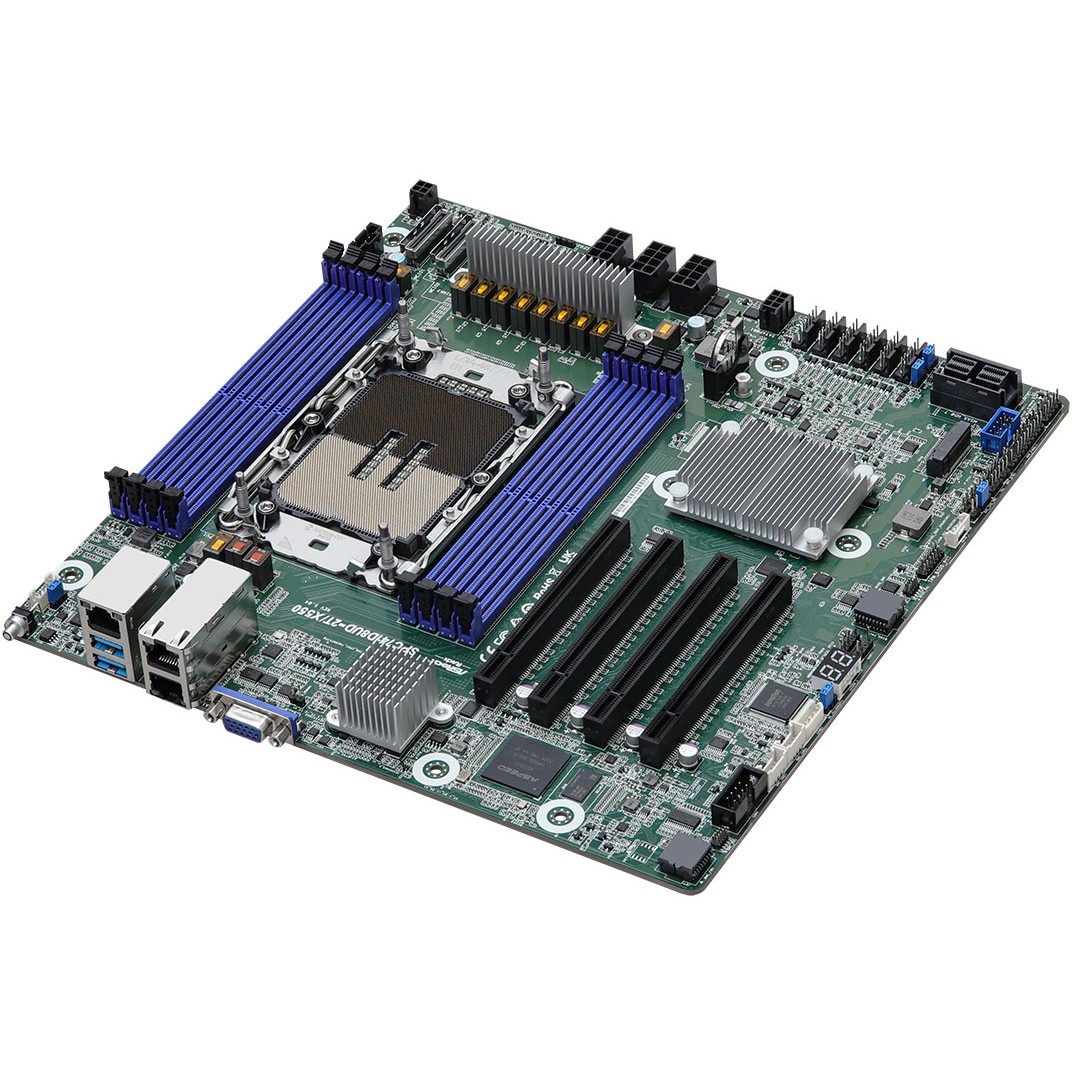 Pllakë Amë MB Server ASRock Mainboard SPC741D8UD-2T/X550 micro-ATX Sockel 4677 Single - Figura 2