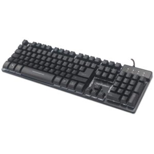 Tastierë Gaming MANHATTAN USB LED Wired / QWERTY / Spanish Language – Zezë