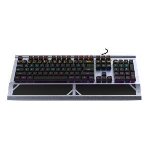 Tastierë Gaming Incase IKG-444 RGB Wired / Mechanical / QWERTZ – Gri