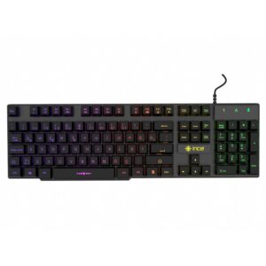 Tastierë Gaming Incase IKG-446 RGB Wired / QWERTZ - Zezë