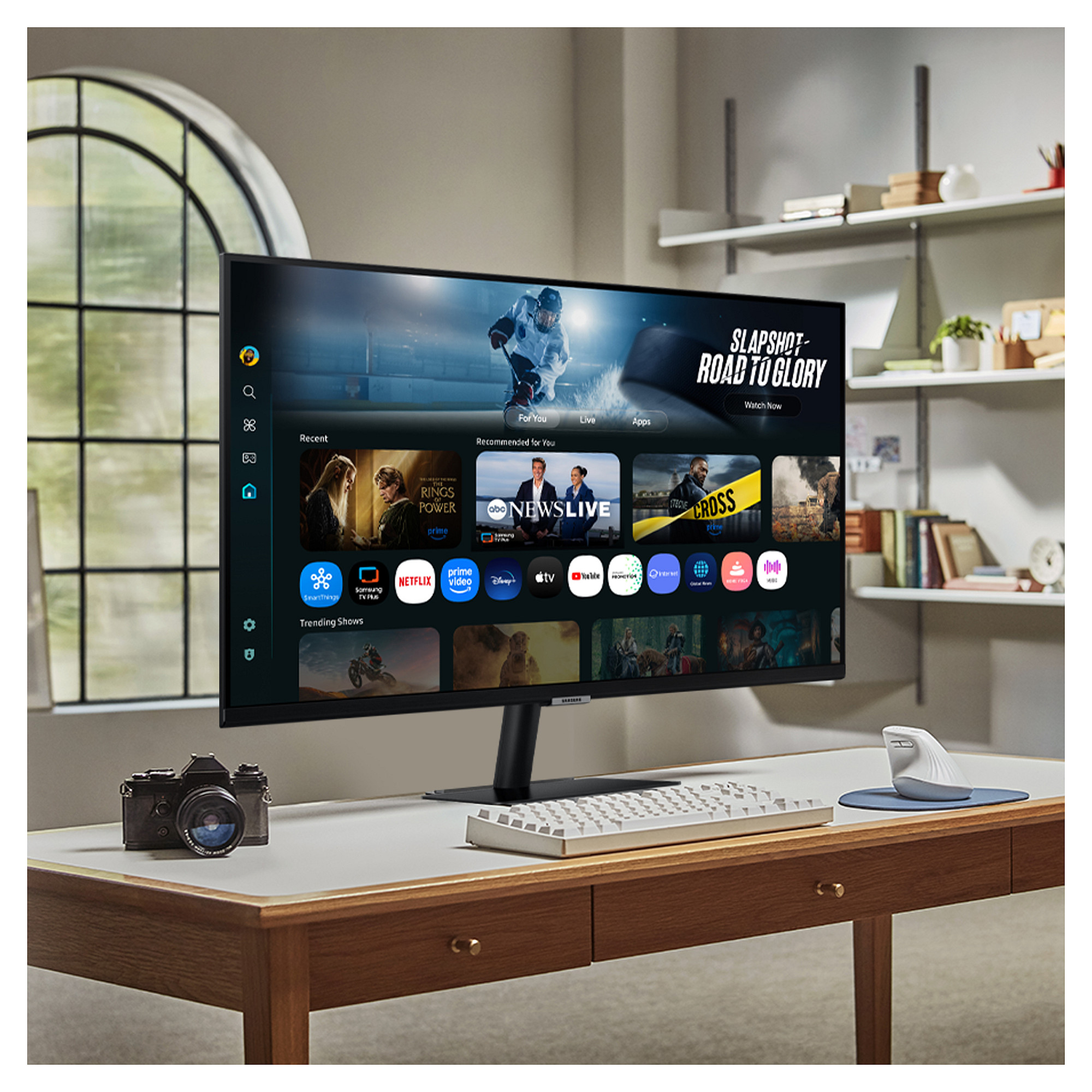 Monitor Samsung S32FM700UU / 32" / 4K Ultra HD VA / LCD / 60 Hz / 4 ms / HDMI+USB+HDCP - Zezë - Figura 4