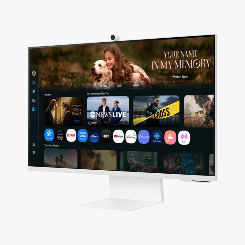Monitor Samsung Smart M80F S32FM801UU / 32"/ 4K Ultra HD VA / LCD / 60Hz / 4ms / USB-C + USB-A + HDMI + HDCP - Bardhë - Figura 3