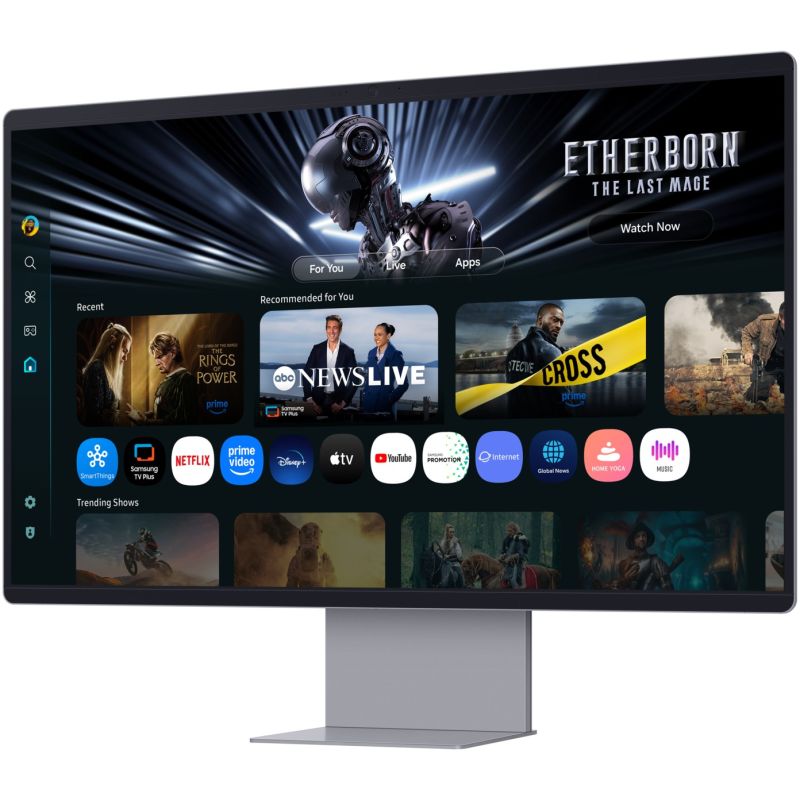 Monitor Gaming Samsung Smart S32FM900SU / 32"/ 4K Ultra HD / OLED / 165Hz / 0.03ms / USB-C + USB-A + HDMI + DisplayPort + HDCP - Argjendi - Figura 6