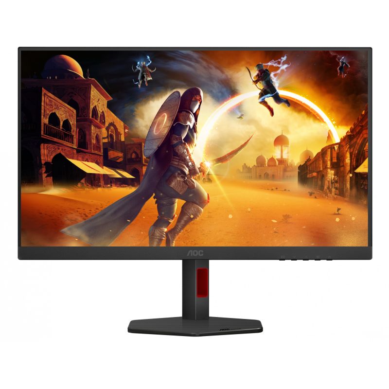 Monitor Gaming AOC U27G4R / 27"/ 4K Ultra HD Fast IPS / W-LED / 320Hz / 1ms / HDMI+DisplayPort - Zezë/Kuqe
