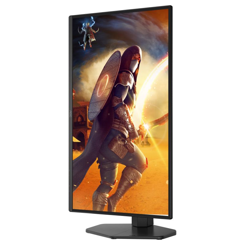 Monitor Gaming AOC Q25G4SR / 24.5"/ Quad HD Fast IPS / LED / 300Hz / 1ms / HDMI+DP - Zezë / Kuqe - Figura 4
