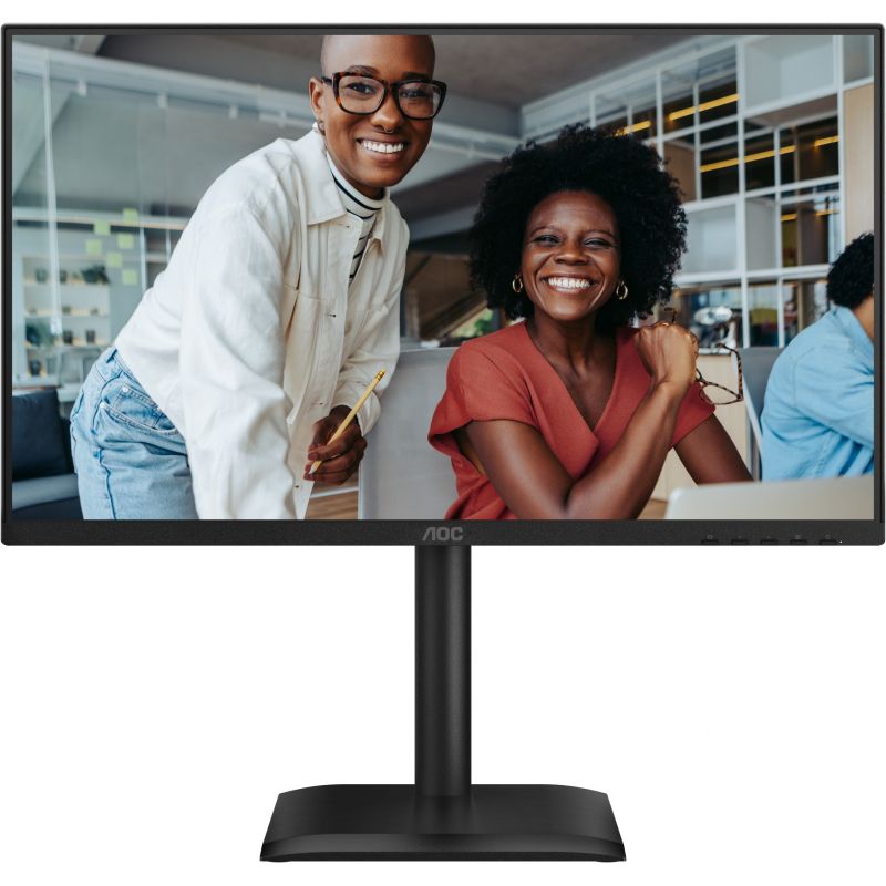 Monitor AOC 24E4U / 23.8"/ Full HD IPS / W-LED / 120Hz / 4ms / USB + VGA + HDMI + DisplayPort - Zezë - Figura 2