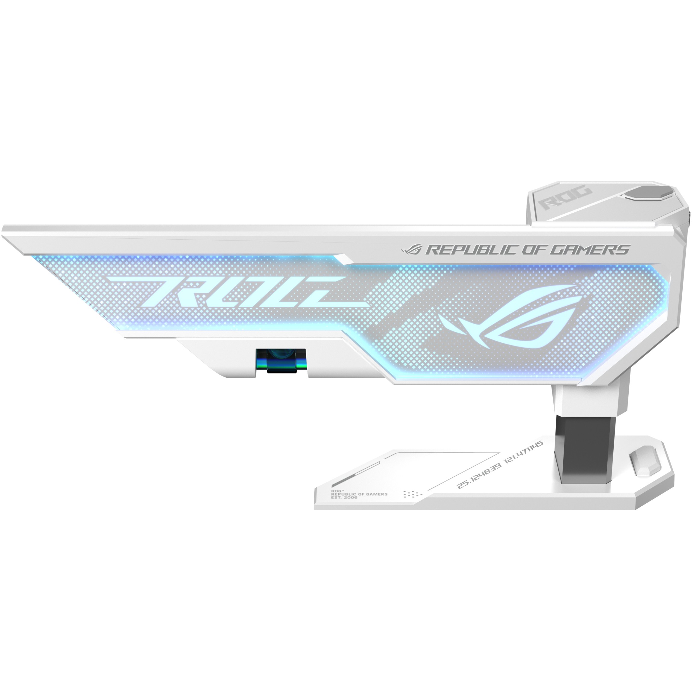 Asus ROG XH01 Herculx Graphics Card Holder White - Figura 4