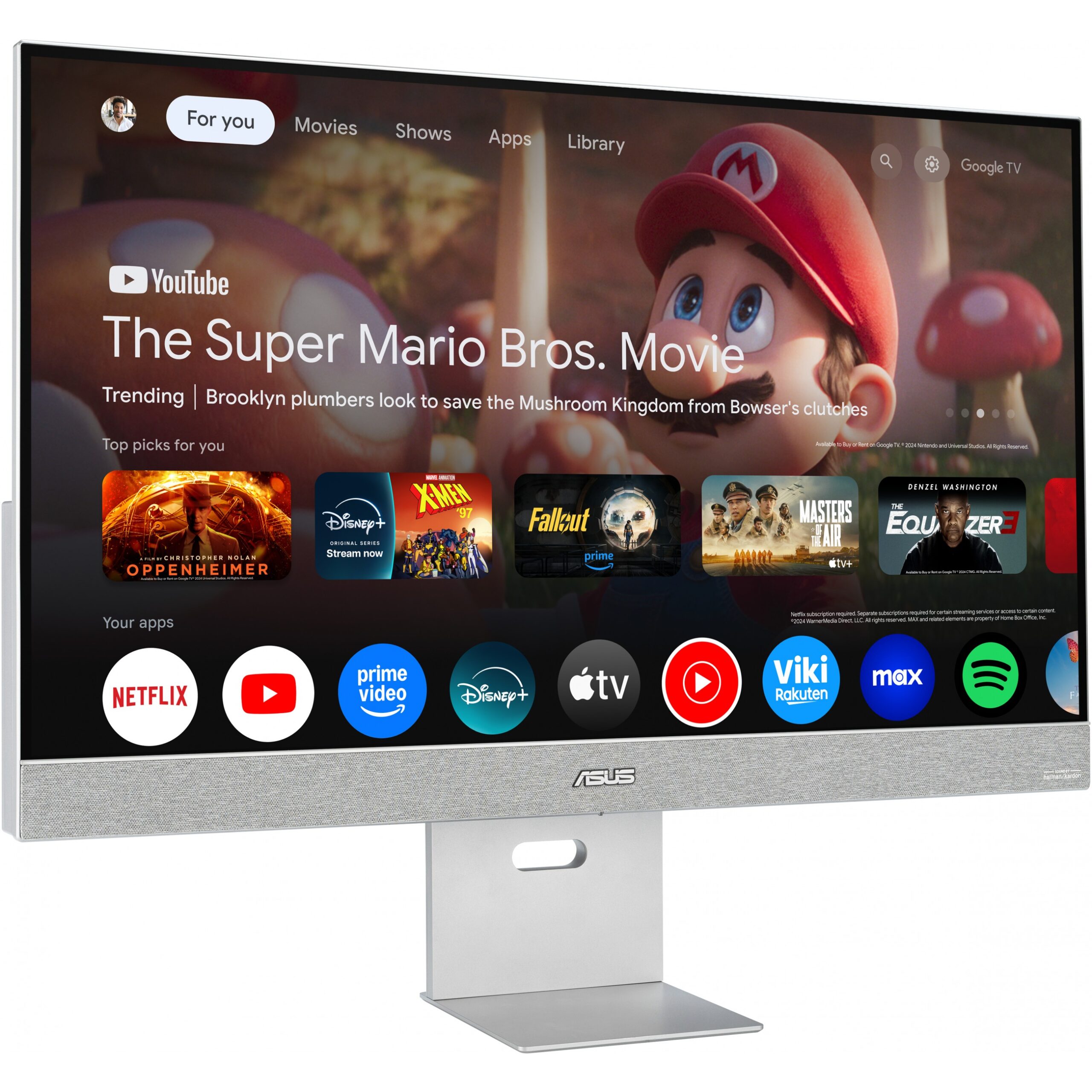 Smart TV ASUS ZenScreen MS32UC / 31.5" 4K Ultra HD IPS / 60Hz / Google TV / Android 11 / HDMI DP / Hiri - Figura 2