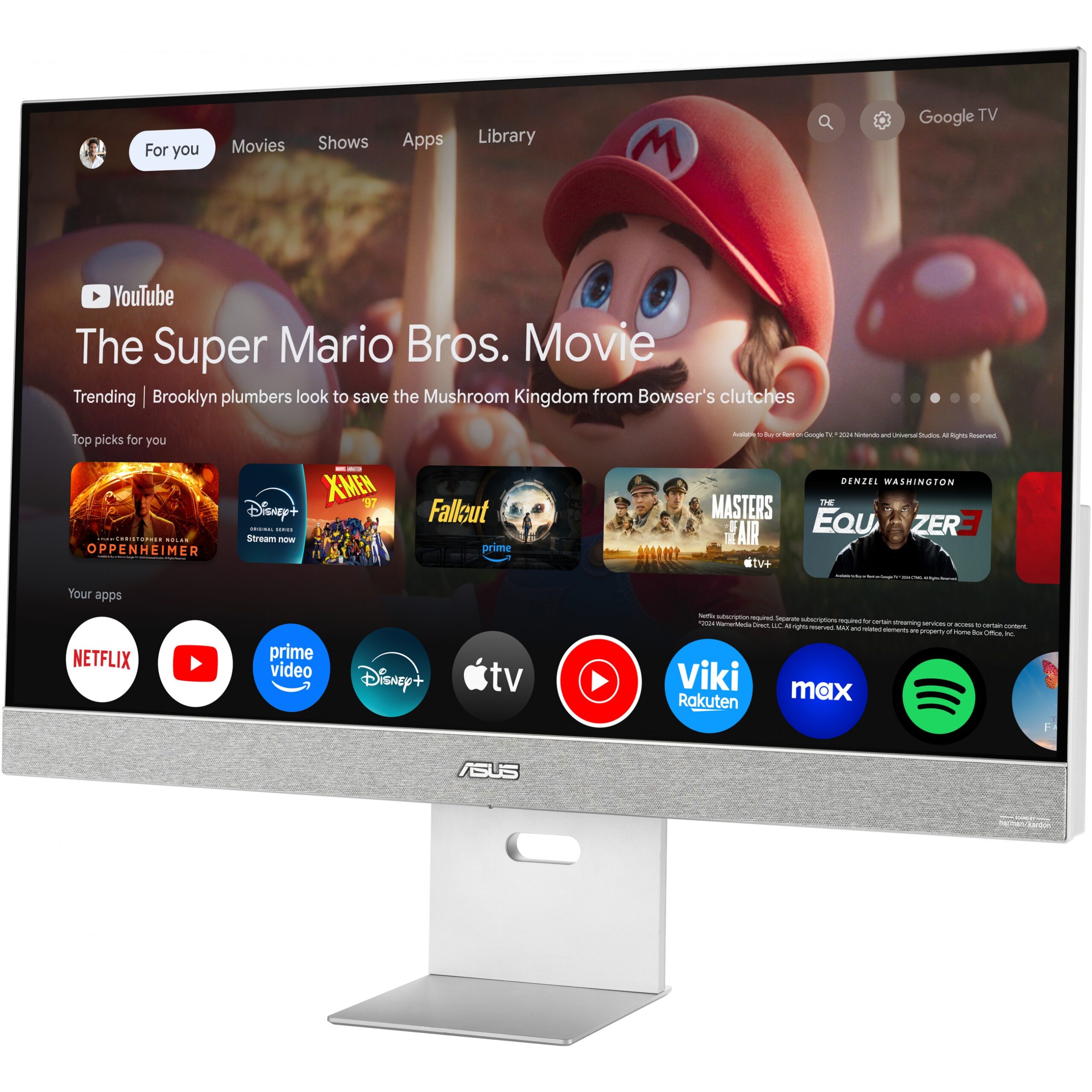Smart TV ASUS ZenScreen MS32UC / 31.5" 4K Ultra HD IPS / 60Hz / Google TV / Android 11 / HDMI DP / Hiri - Figura 3