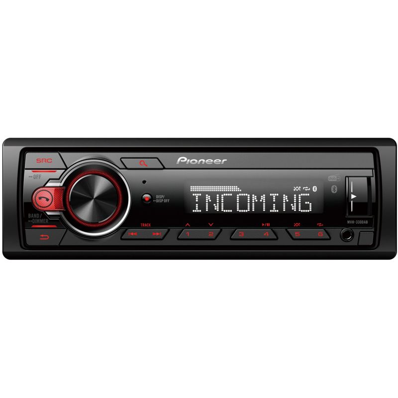 Radio për veturë Pioneer MVH‑330DAB - Zezë