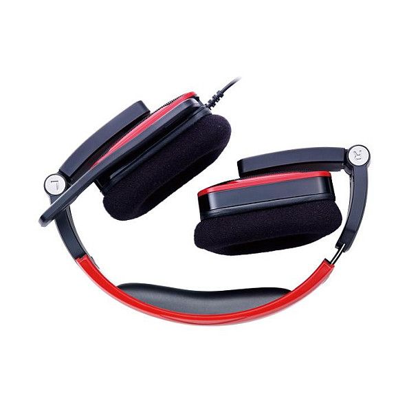 Kufje Gaming Thermaltake Tt eSPORTS SHOCK / 3.5mm / Stereo - Zezë / Kuqe - Figura 2