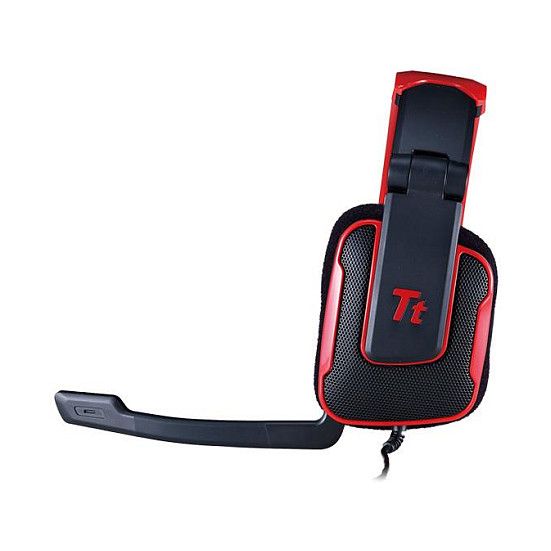 Kufje Gaming Thermaltake Tt eSPORTS SHOCK / 3.5mm / Stereo - Zezë / Kuqe - Figura 4