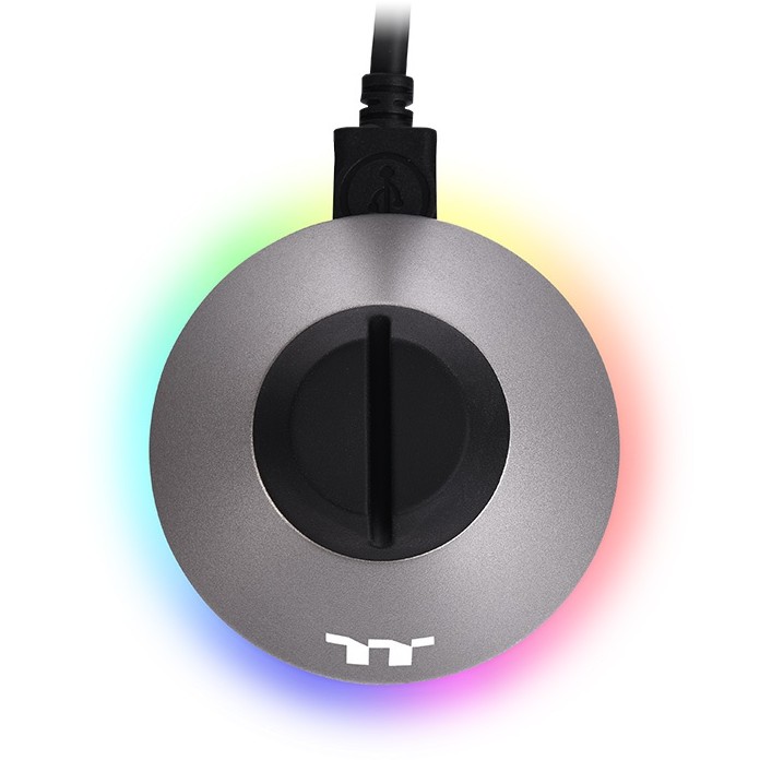Mbajtës për mausat gaming/ Thermaltake / Argent MB1 RGB / USB - Gri - Figura 4
