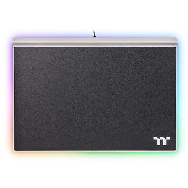 Mauspad Gaming Thermaltake ARGENT MP1 RGB / 359 x 254 x 10mm - Zezë