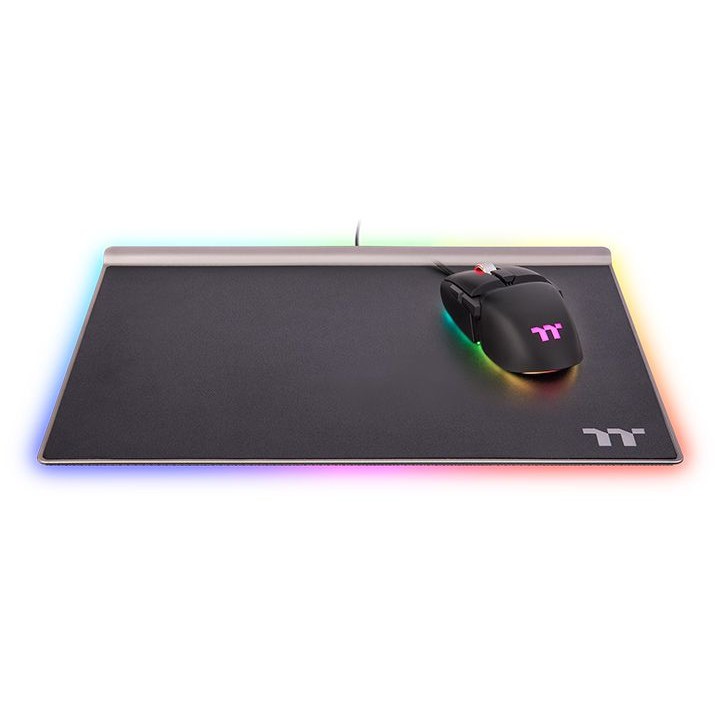 Mauspad Gaming Thermaltake ARGENT MP1 RGB / 359 x 254 x 10mm - Zezë - Figura 4