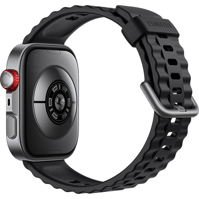 Orë e mençur Huawei Watch Fit 4 Pro / Black Fluoroelastomer Strap - Zezë - Figura 2