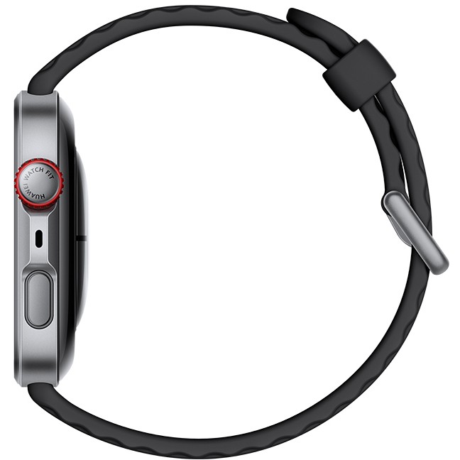 Orë e mençur Huawei Watch Fit 4 Pro / Black Fluoroelastomer Strap - Zezë - Figura 4