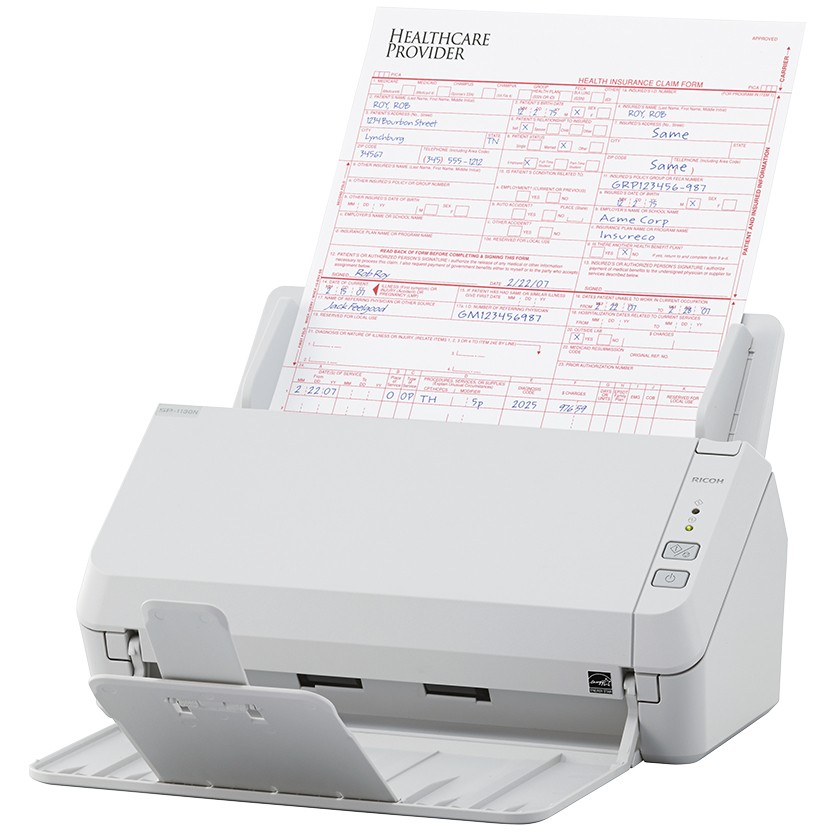Skaner RICOH SP-1130N / Document Scanner - Bardhë - Figura 4