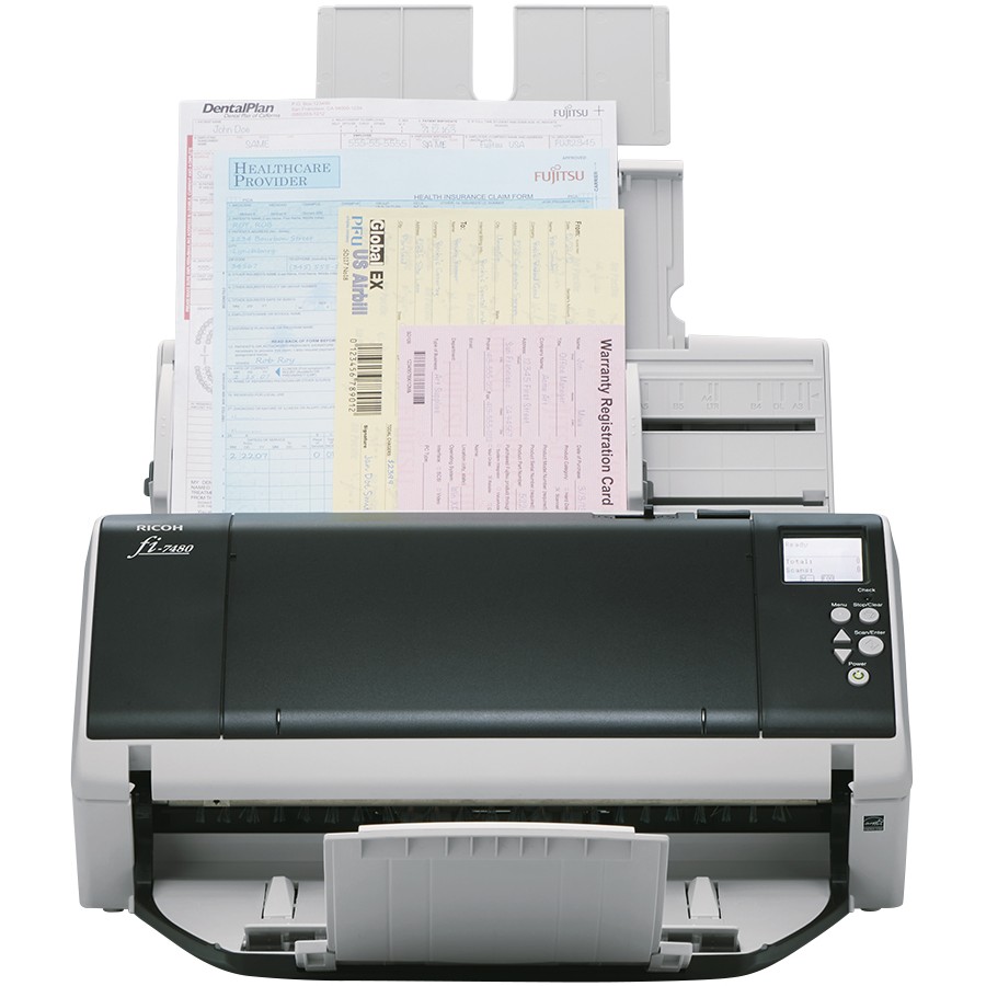 Skaner RICOH fi-7480 / Document Scanner - Bardhë - Figura 3