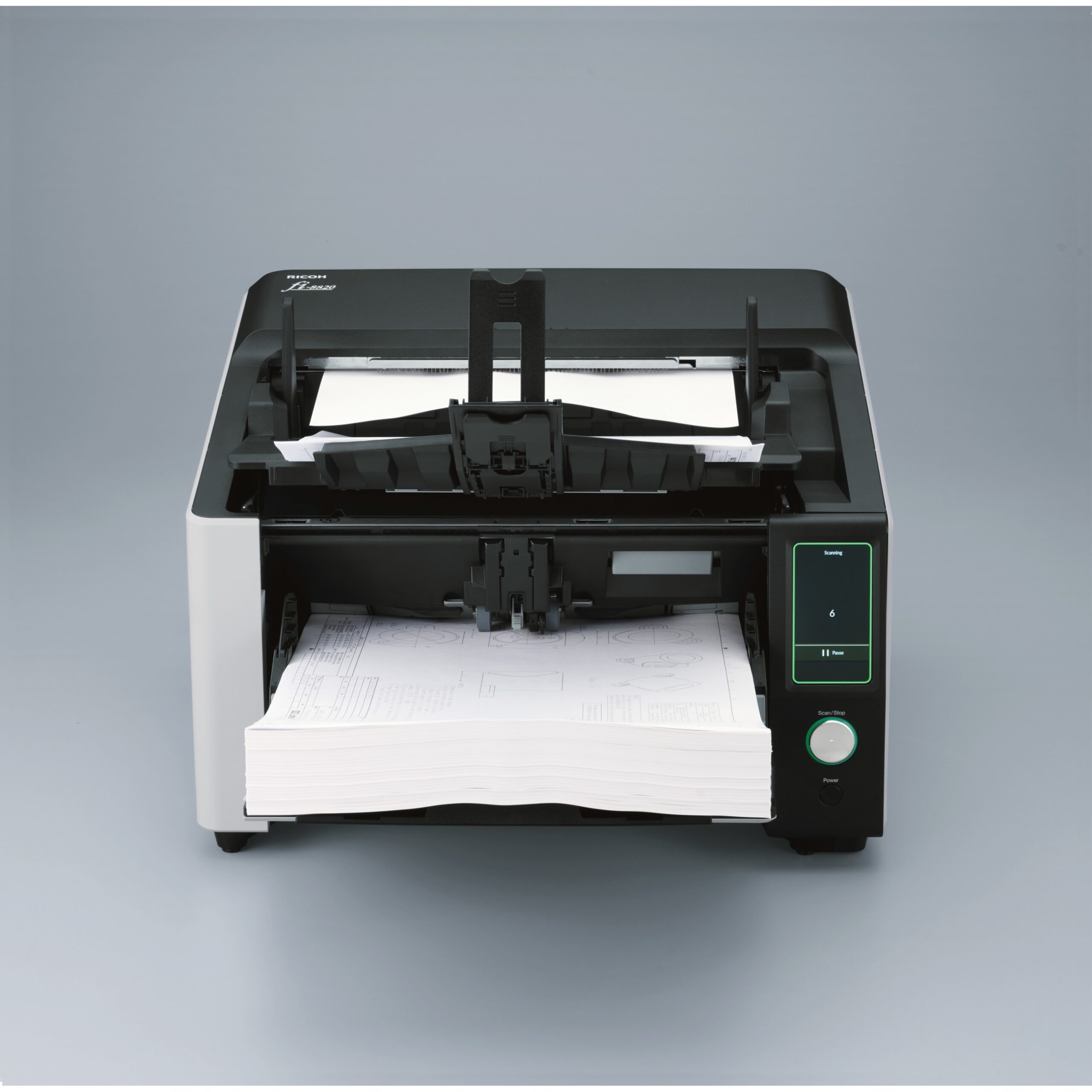 Skaner RICOH fi-8820 / A3 / Document Scanner - Bardhë - Figura 2