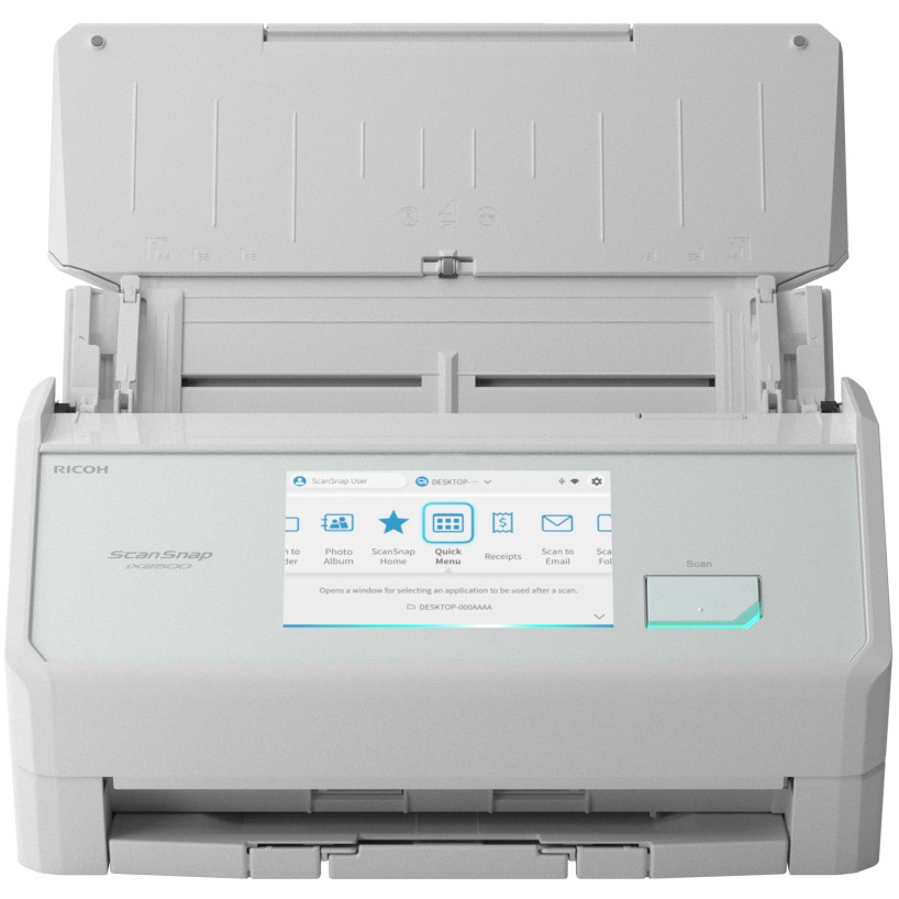 Skaner RICOH ScanSnap iX2500 A4 Document Scanner with ADF - Bardhë - Figura 2