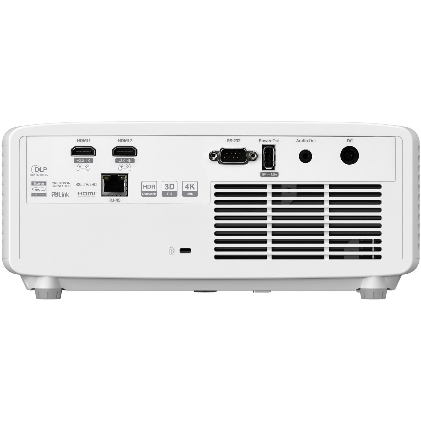 Projektor Optoma UHZ35 / DLP Laser / 3500 Lumen / 4K UHD / 16:9 / 3D / Portable - Bardhë - Figura 5