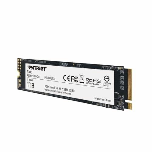 SSD të Brendshme 1TB Patriot P300 | M.2 2280 | PCIe 3.0 x4 | NVMe 1.3 - Figura 2