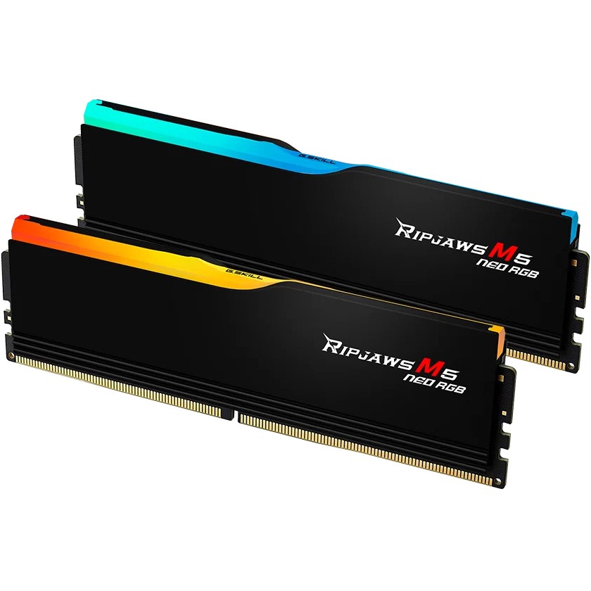 RAM Memorie G.SKILL Ripjaws M5 Neo DDR5-6000 CL32 / 64GB (2x32GB) / DIMM / Kit / AMD EXPO - Zezë - Figura 2