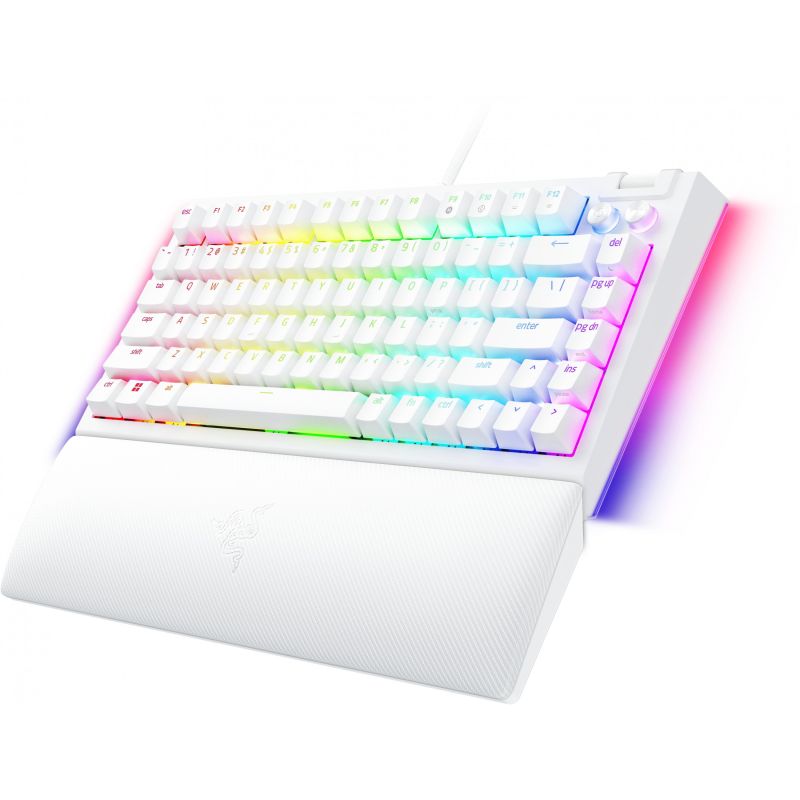 Tastierë Gaming Razer BlackWidow V4 Wired / US Layout - Bardhë - Figura 4