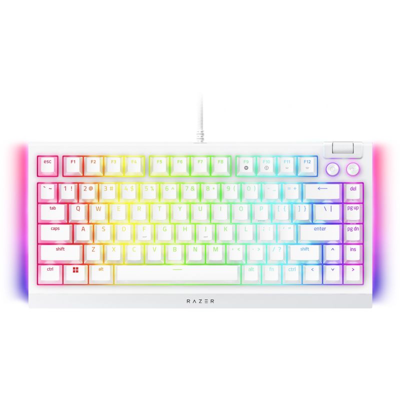 Tastierë Gaming Razer BlackWidow V4 Wired / US Layout - Bardhë - Figura 3