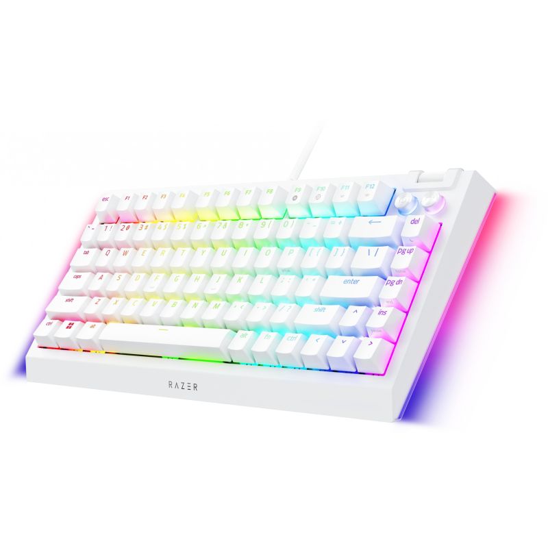 Tastierë Gaming Razer BlackWidow V4 Wired / US Layout - Bardhë - Figura 2
