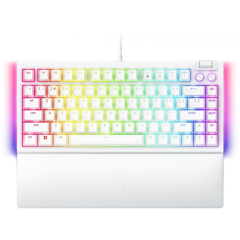 Tastierë Gaming Razer BlackWidow V4 Wired / US Layout - Bardhë