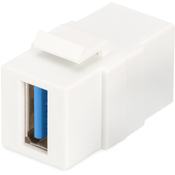 Aksesorë për Rrjet USB 3.0 Keystone Modul për DN-93832 / RAL 9003 - Bardhë