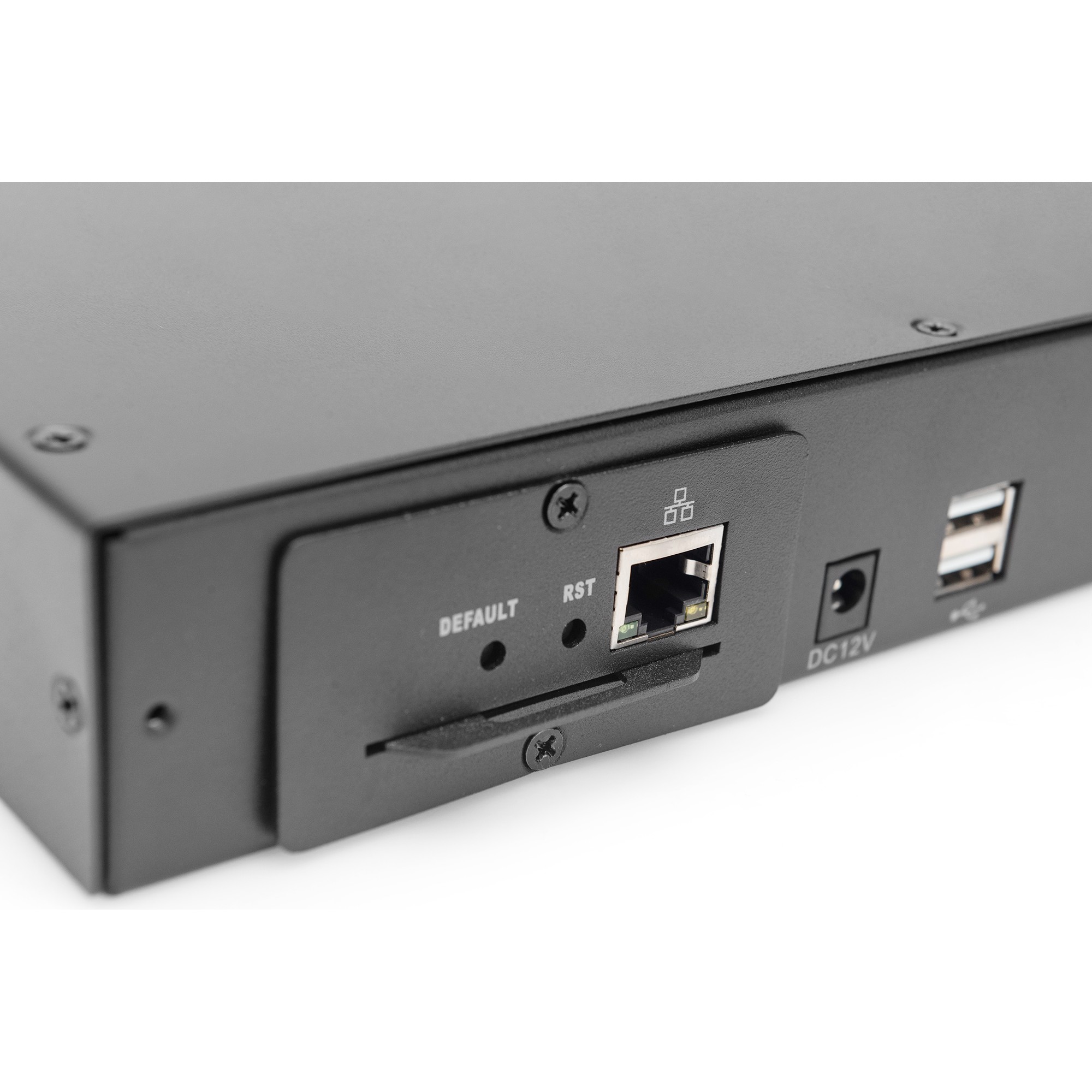 Rack KVM / DIGITUS Professional KVM Cat.5 Module 8-Port për KVM Konsolë Modularizuese – Zezë - Figura 2
