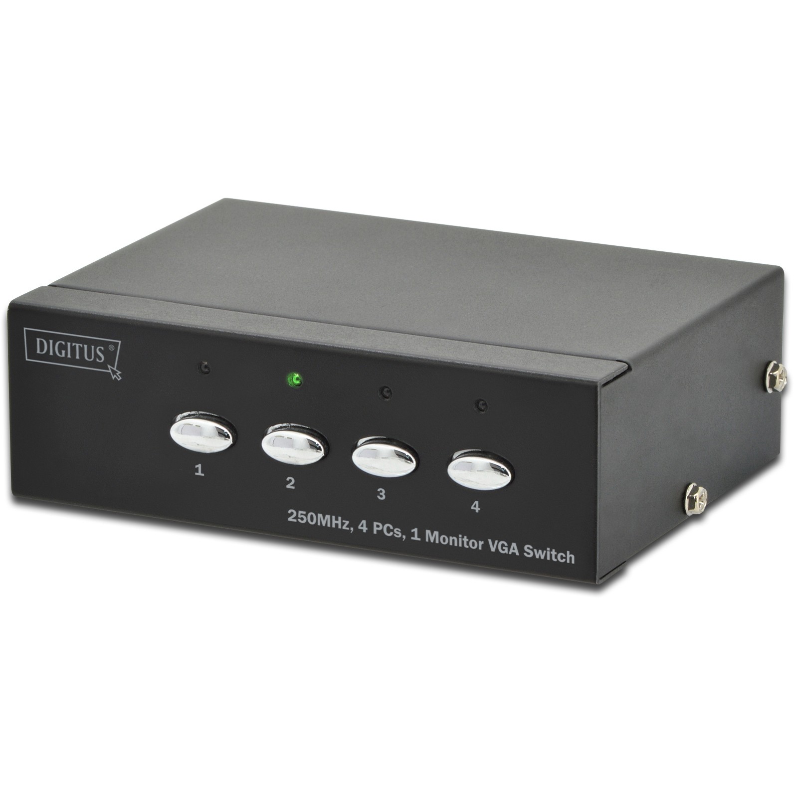 Switch Pajisje për Ndërrim Videosh / VGA - Zezë