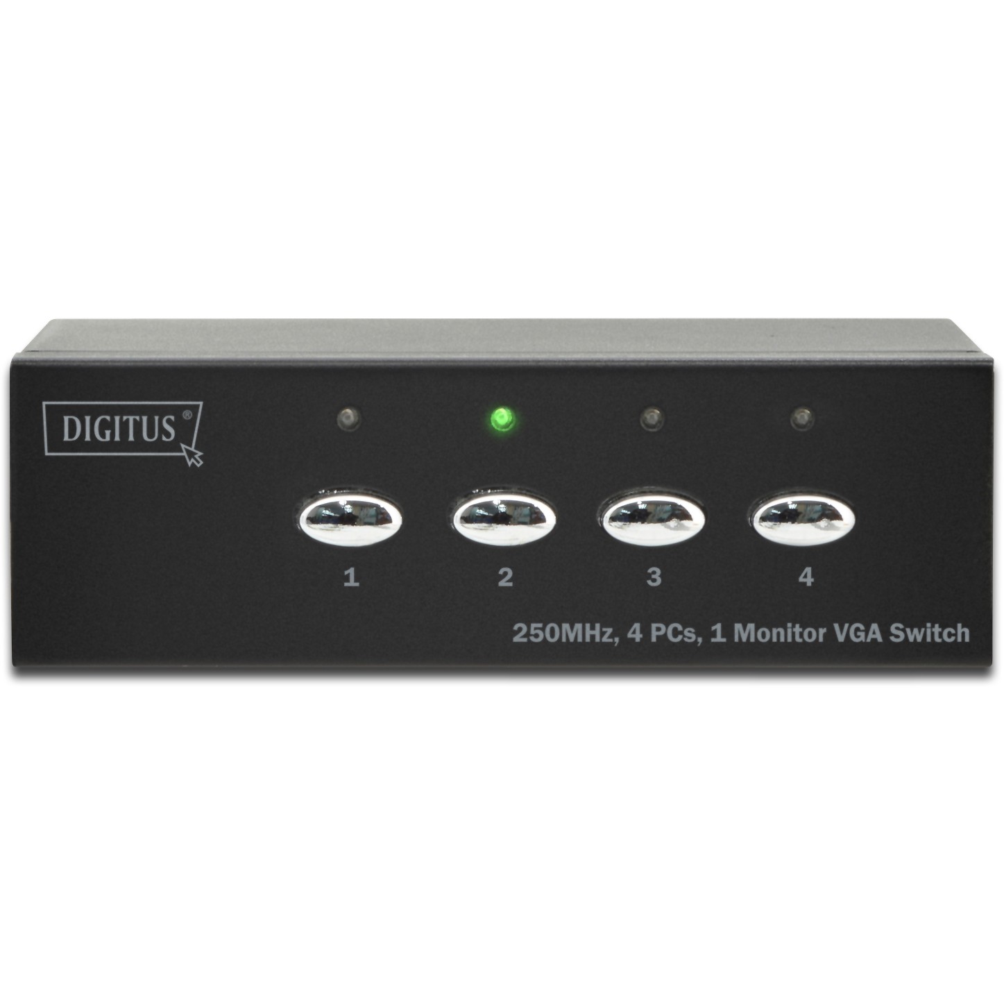 Switch Pajisje për Ndërrim Videosh / VGA - Zezë - Figura 2