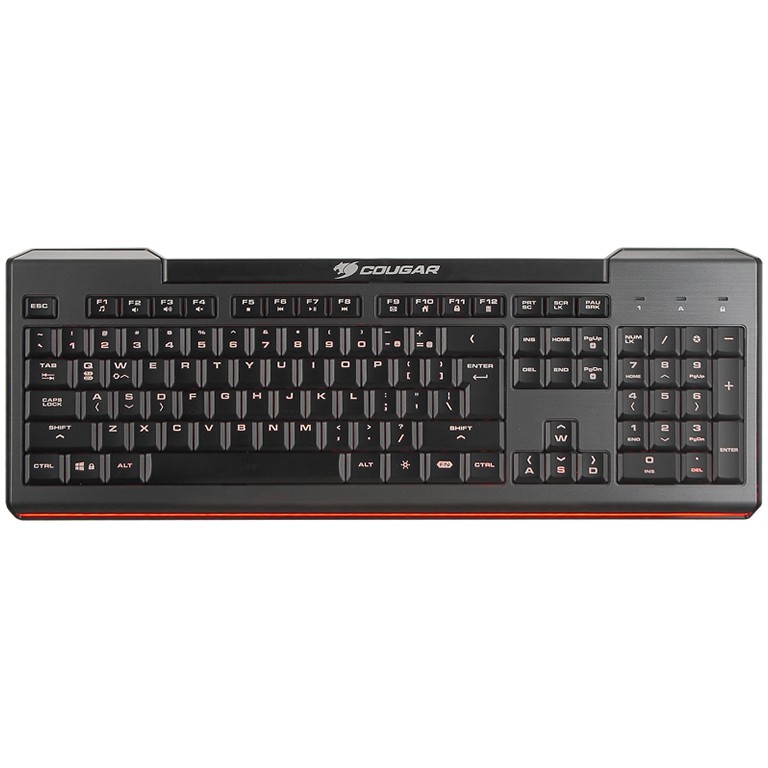Tastierë Gaming COUGAR 200K / Swiss Layout – Zezë