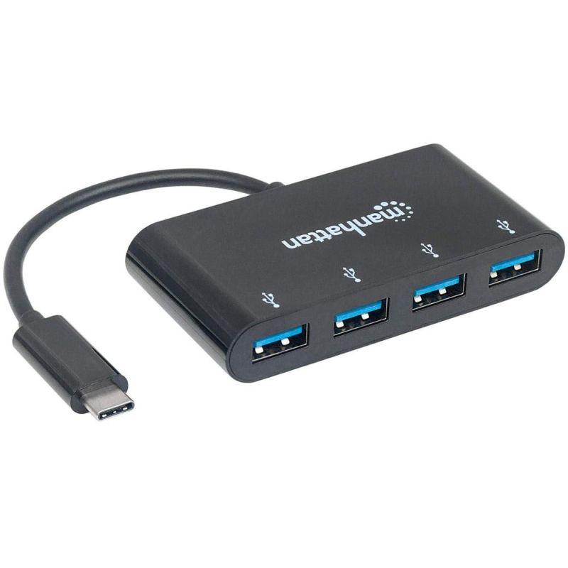 HUB Manhattan / 4‑Port / USB 3.1 Gen1 / USB‑C Male → 4x USB‑A Ports / Power via USB - Figura 3