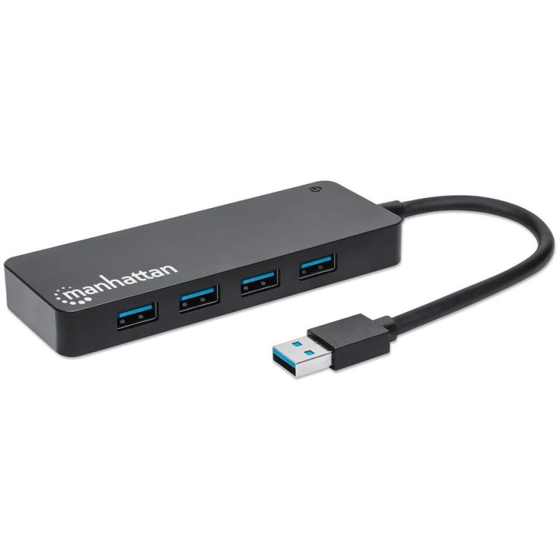 HUB Manhattan / 4‑Port / USB 3.2 Gen1 / USB‑A Male → 4x USB‑A Female - Figura 3