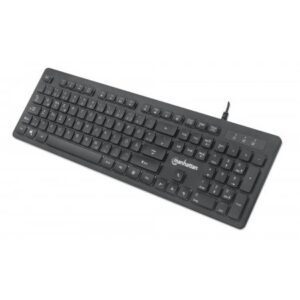Tastierë Gaming Manhattan Ultra-slim Wired / German Language - Zezë